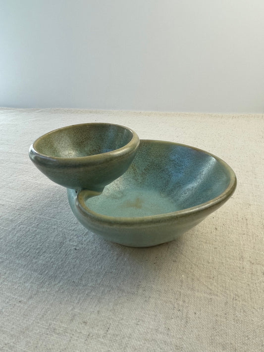 Olives Bowl, Folded Edge Style, Pistachio (Seconds)
