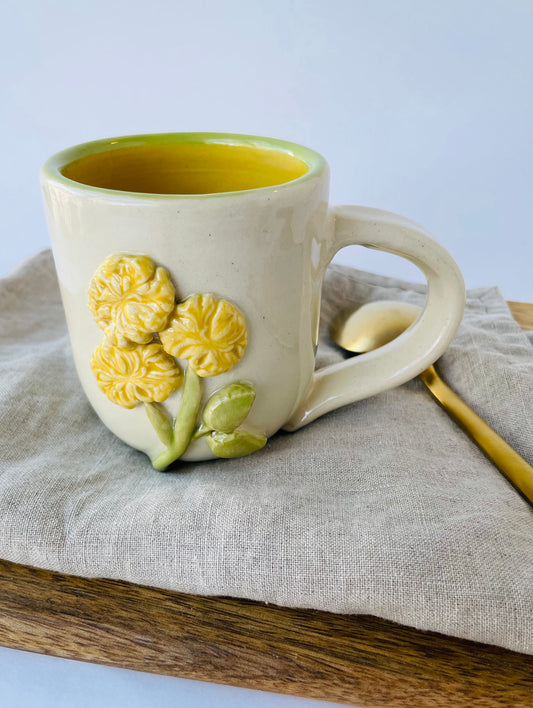 Yellow Flowers Mug