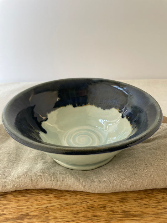 Double Blue Bowl, 6.5 inch