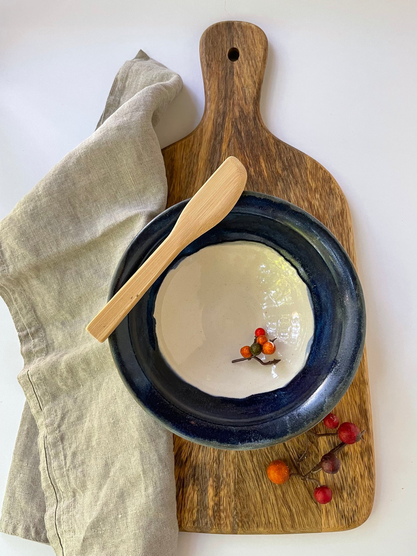 Midnight Blue Small Serving Bowl