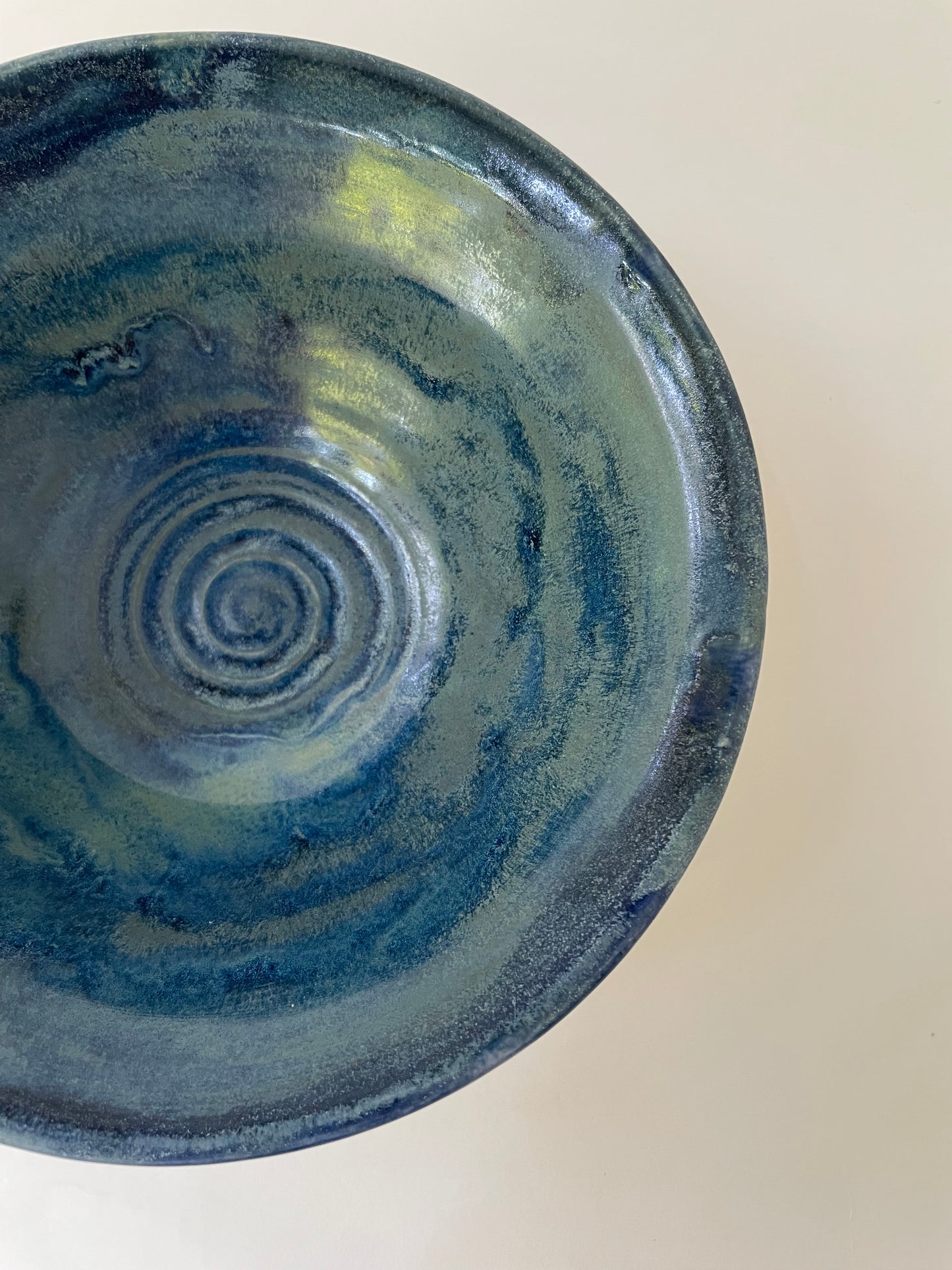 Blue Azurite Nesting Bowls, set of 2