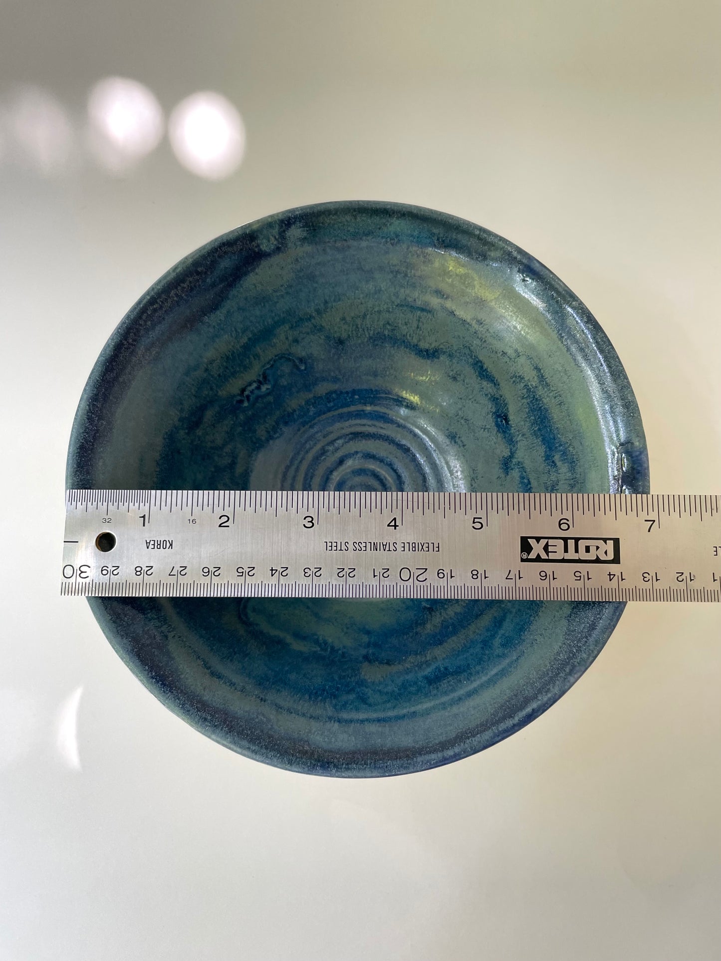 Blue Azurite Nesting Bowls, set of 2