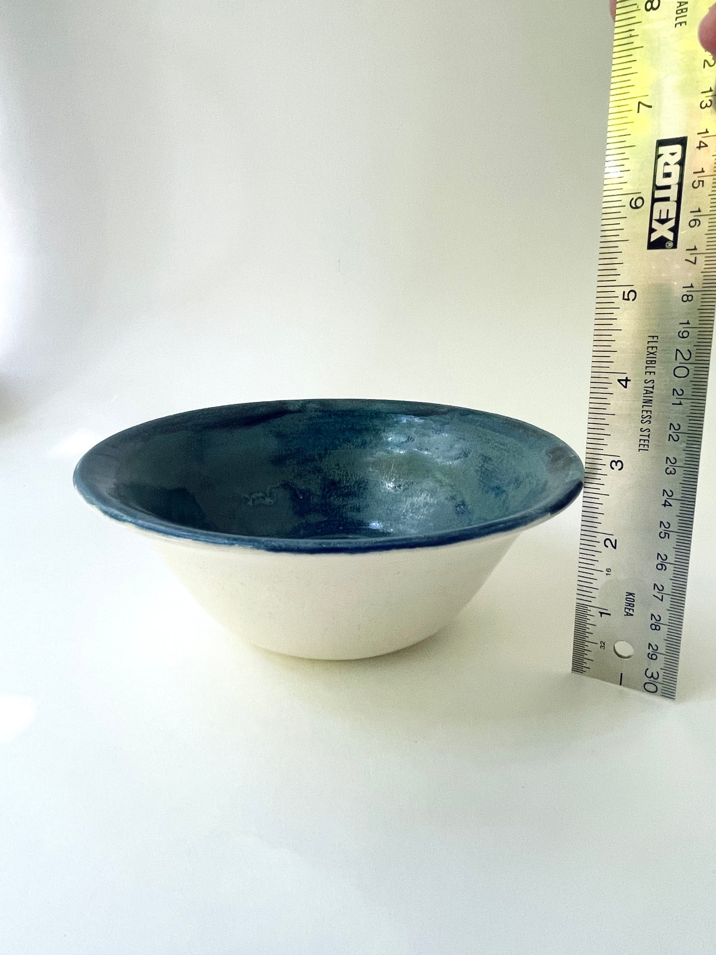 Blue Azurite Nesting Bowls, set of 2