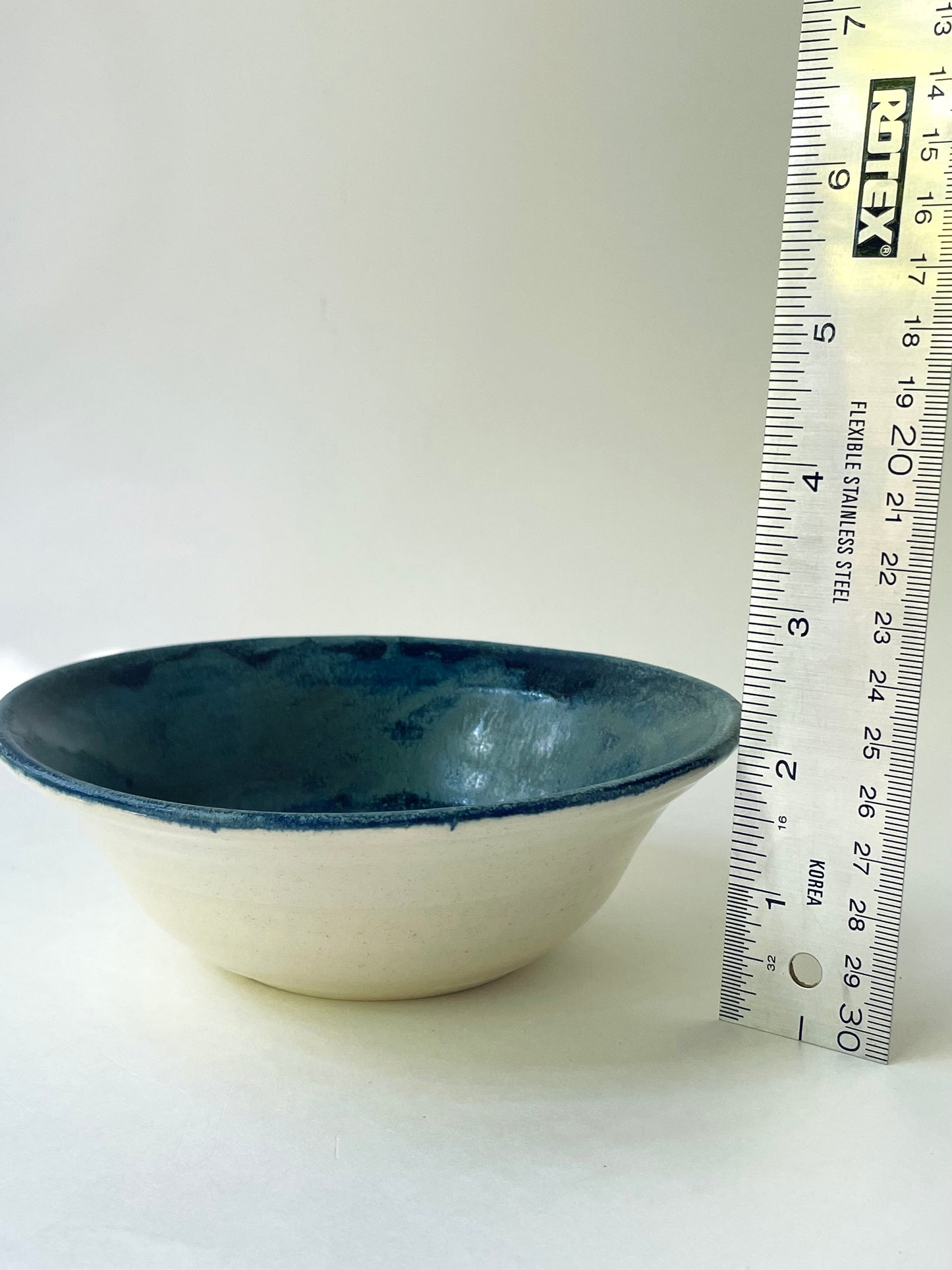 Blue Azurite Nesting Bowls, set of 2