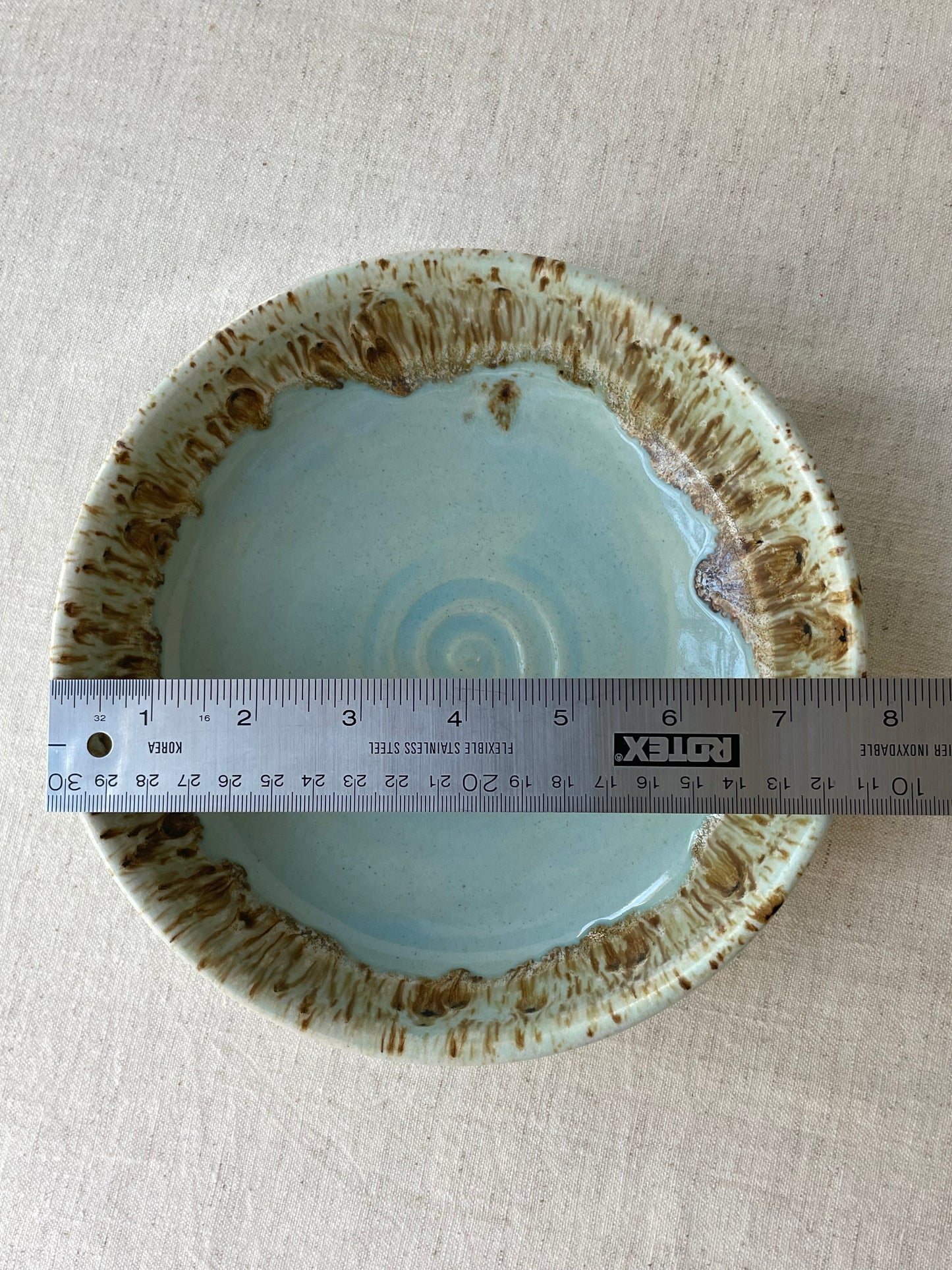 Blue and Birch Pasta Bowls, Set of 2