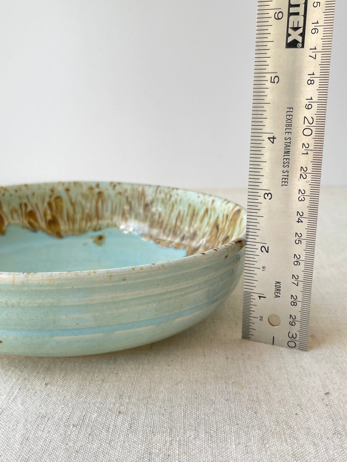 Blue and Birch Pasta Bowls, Set of 2