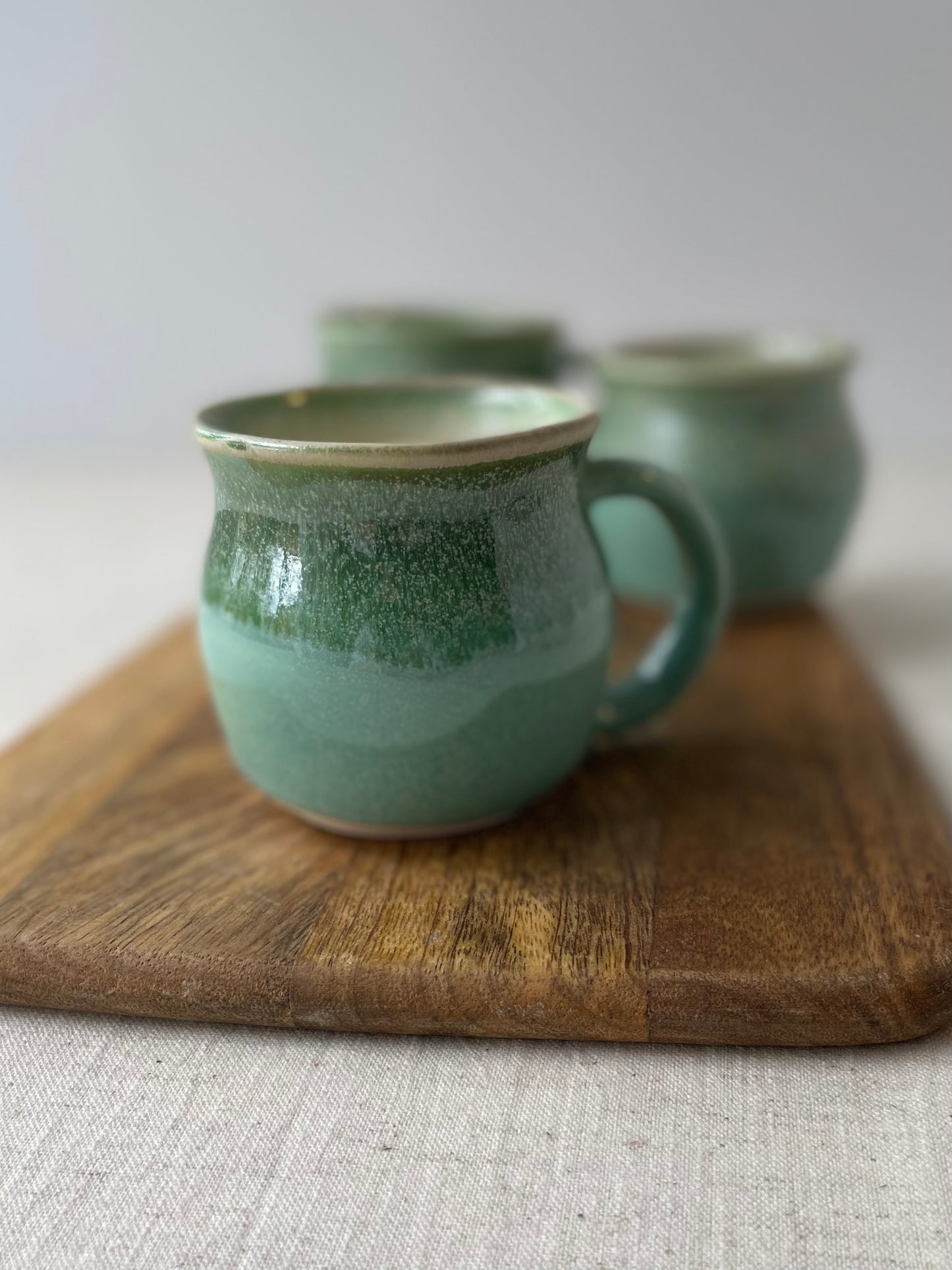 Dappled Green Mug