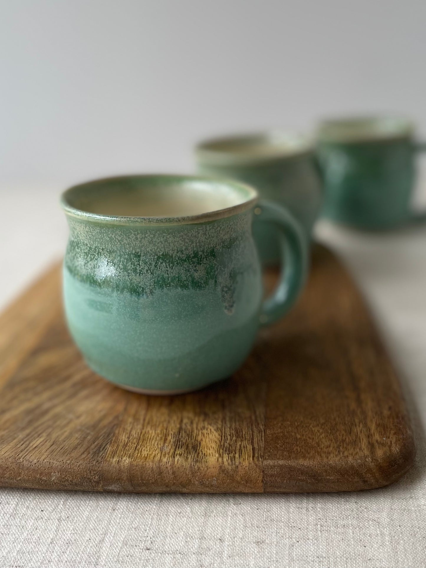 Dappled Green Mug