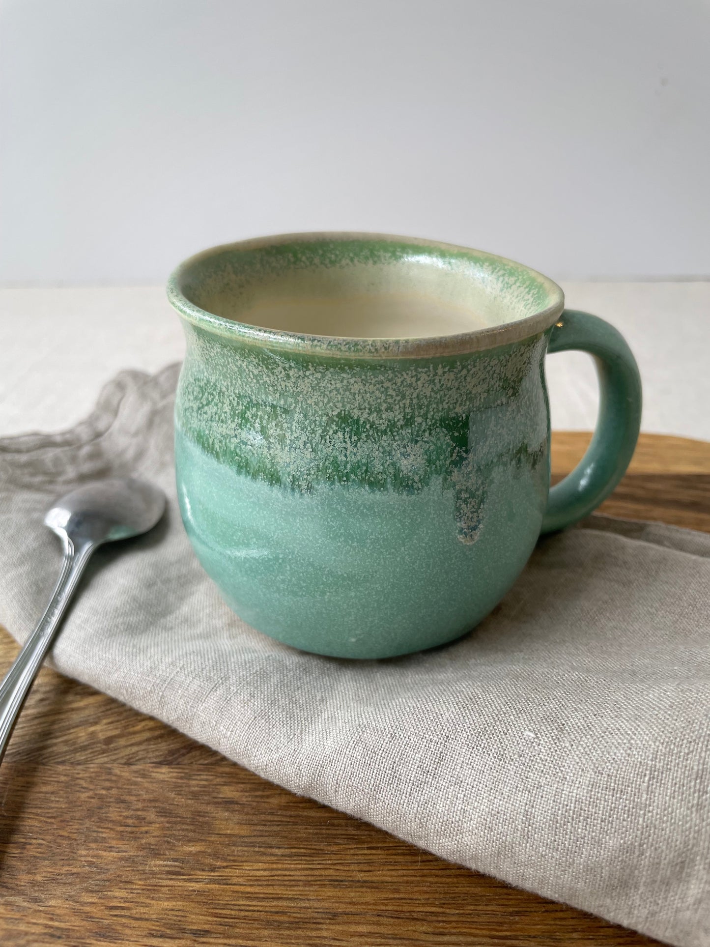 Dappled Green Mug