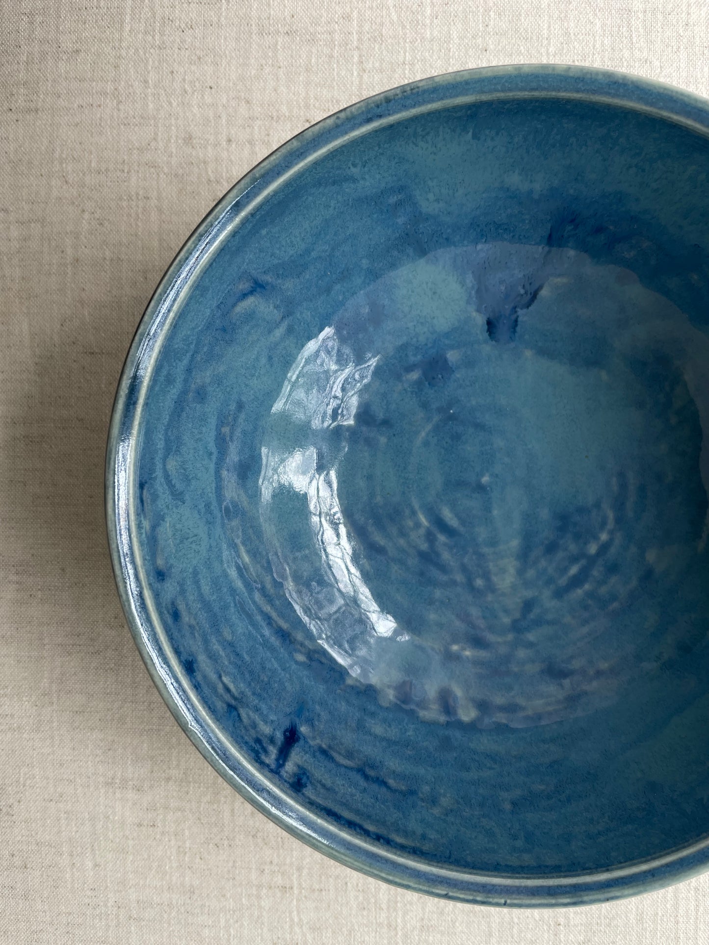 Reactive Blue Bowl