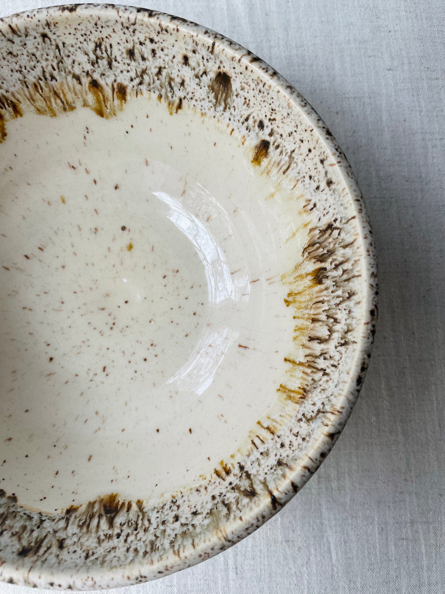 Birch Speckled Bowl
