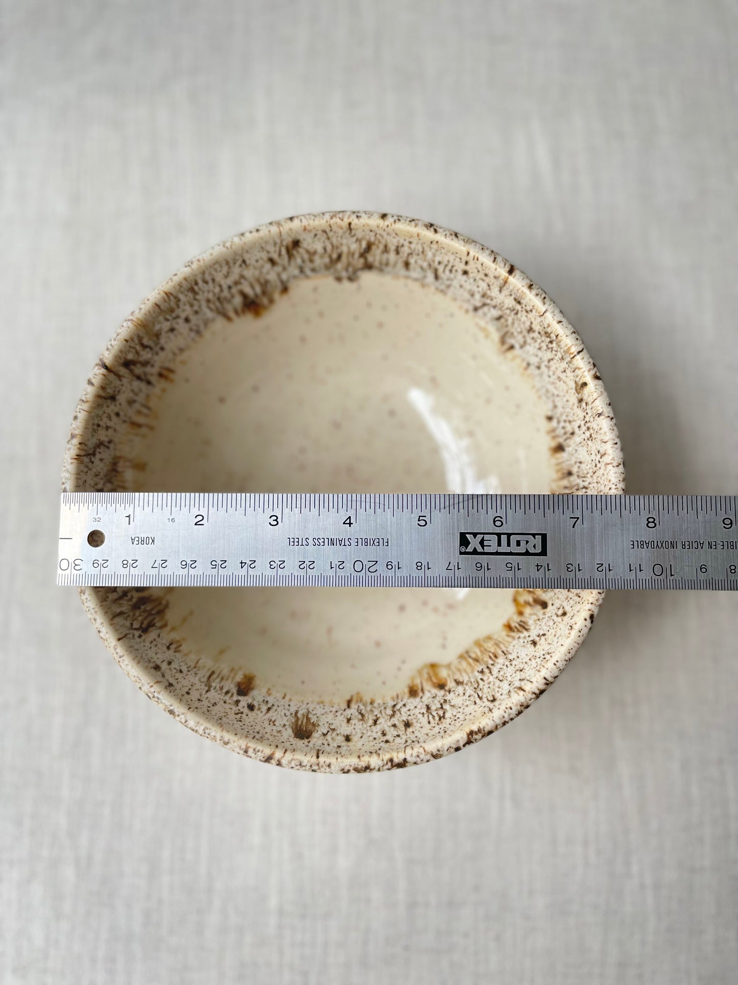 Birch Speckled Bowl