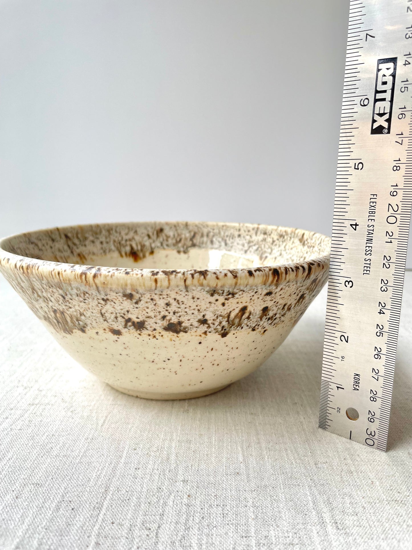 Birch Speckled Bowl