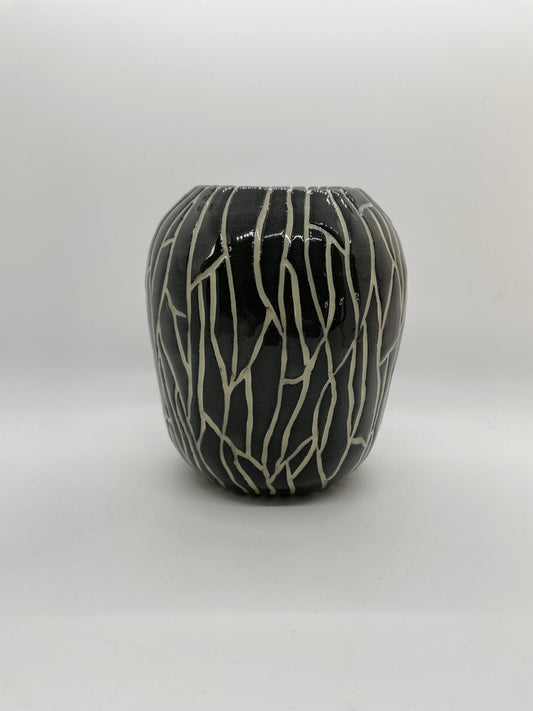 Black Bark Vase 1