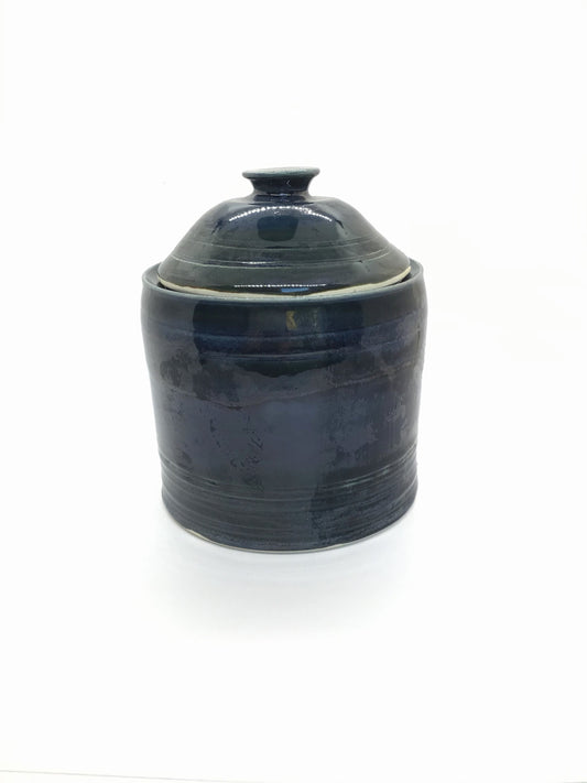 Storm Blue Storage Jar