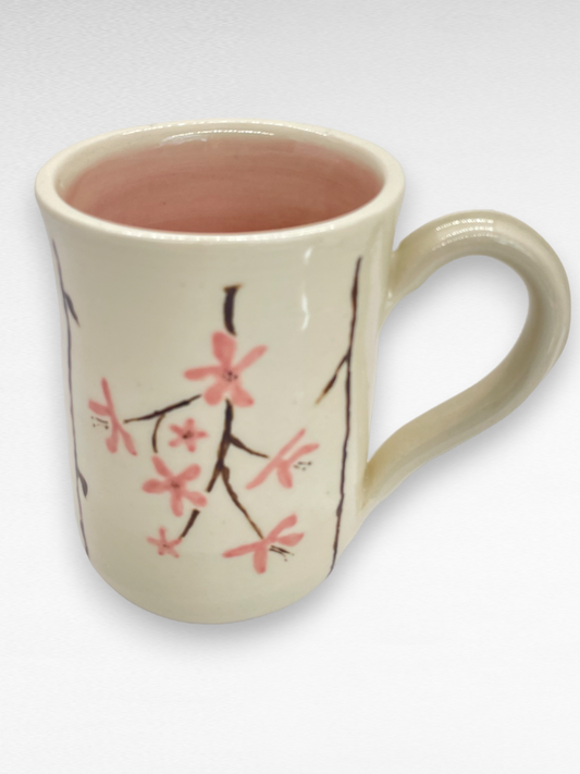 Sakura Mug with Straight Sides