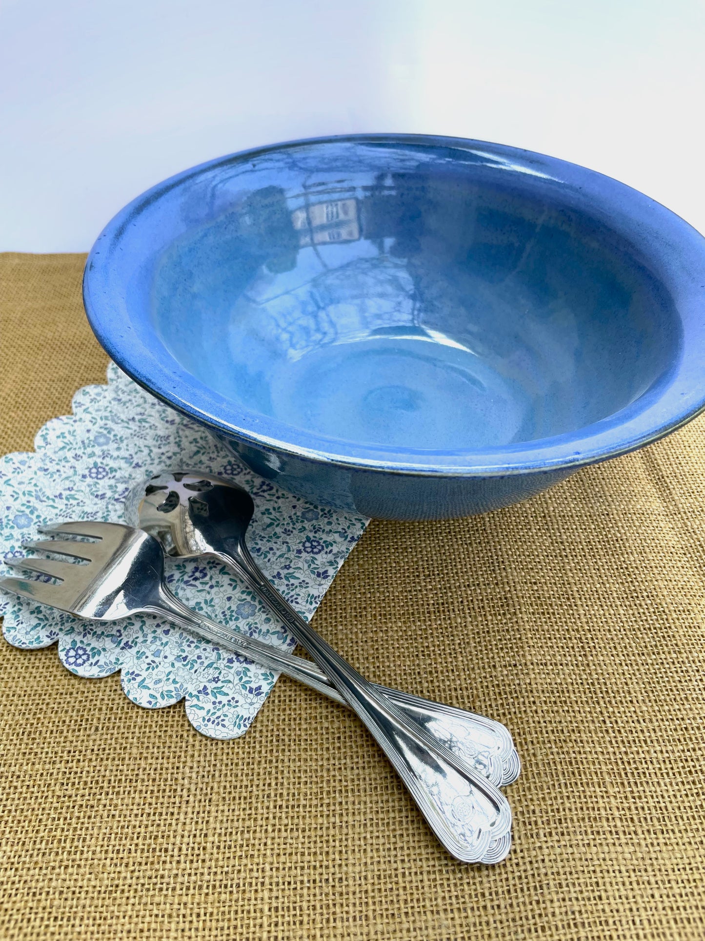 Salad Bowl in Classic Blue