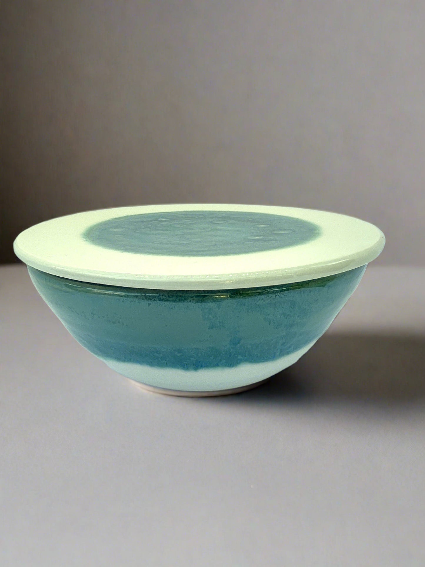 Emerald Circle Lidded Ramen Bowl