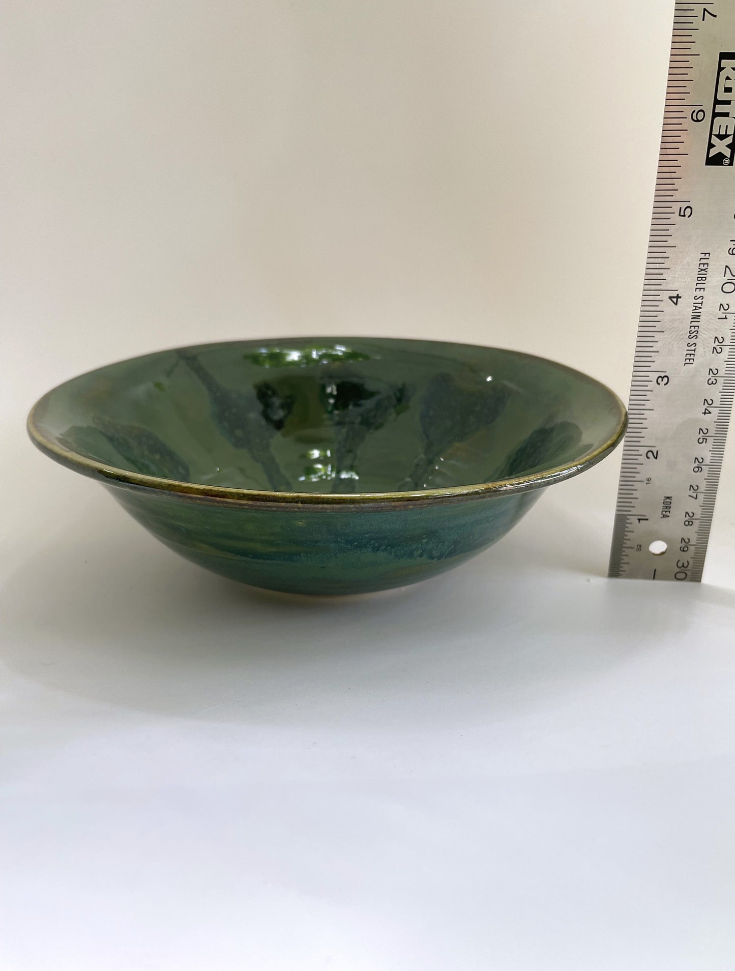 Evergreen and Olive Nesting Bowls, set of 2