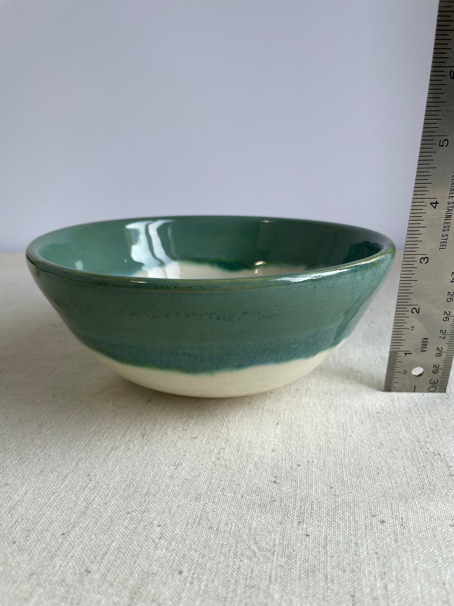 Emerald Circle Lidded Ramen Bowl