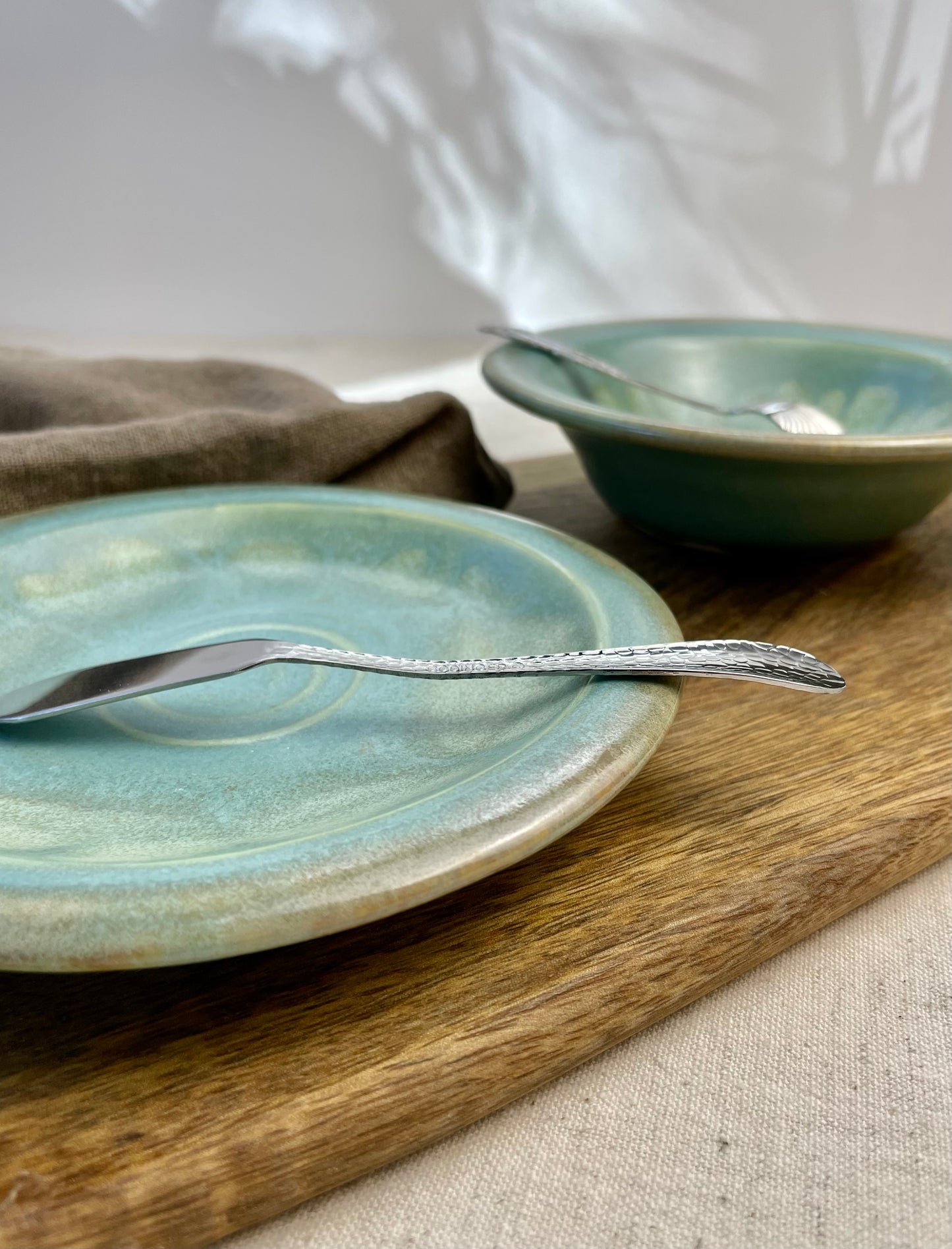 Appetizer Bowl and Plate Set, Pistachio