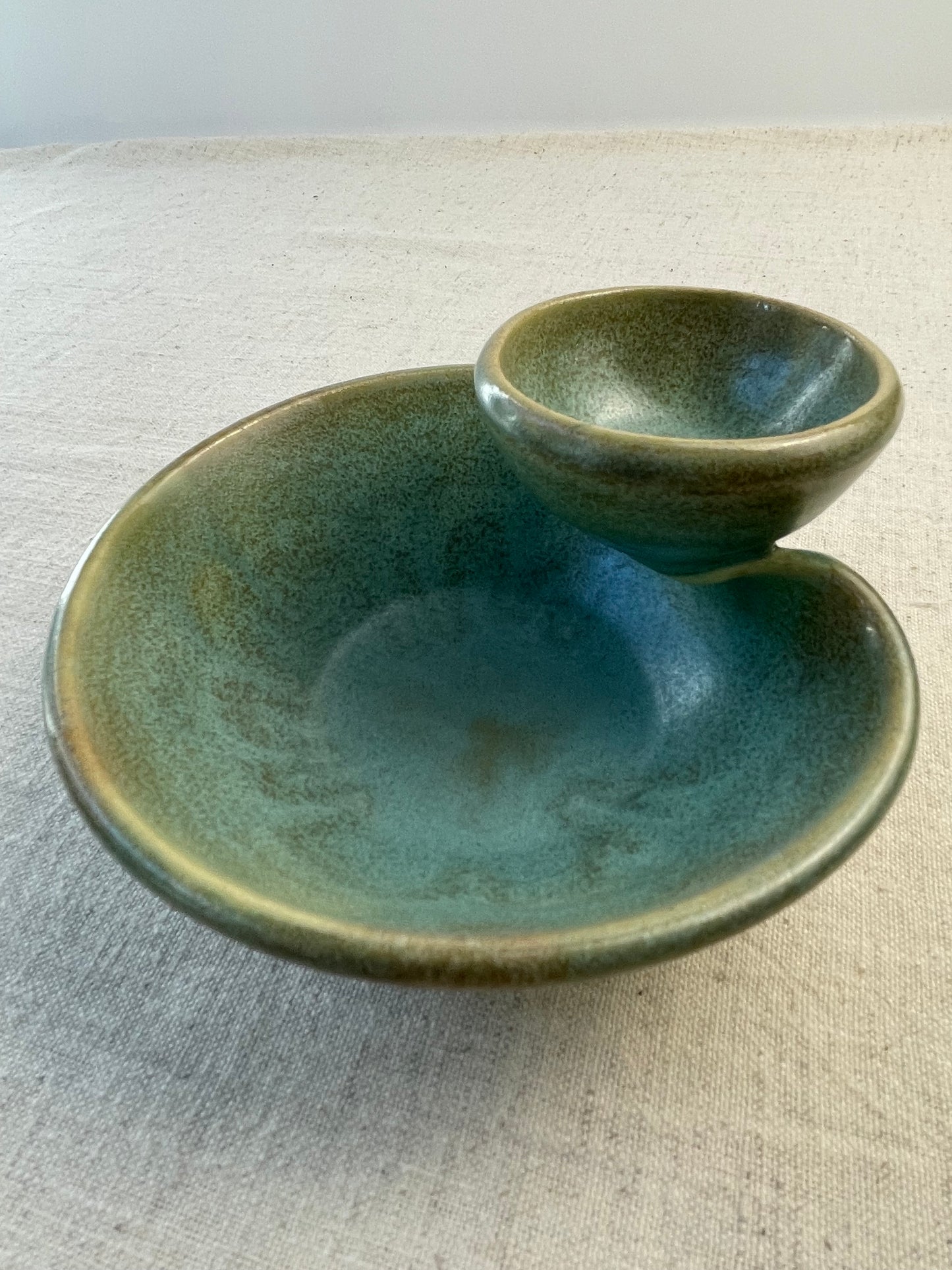 Olives Bowl, Folded Edge Style, Pistachio (Seconds)