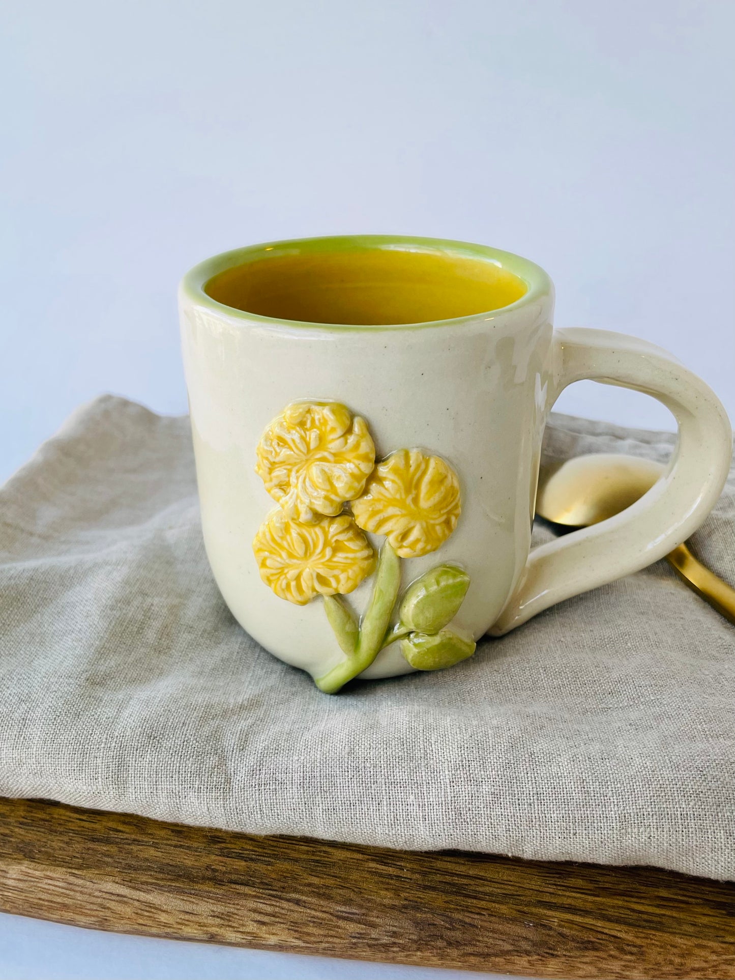 Yellow Flowers Mug