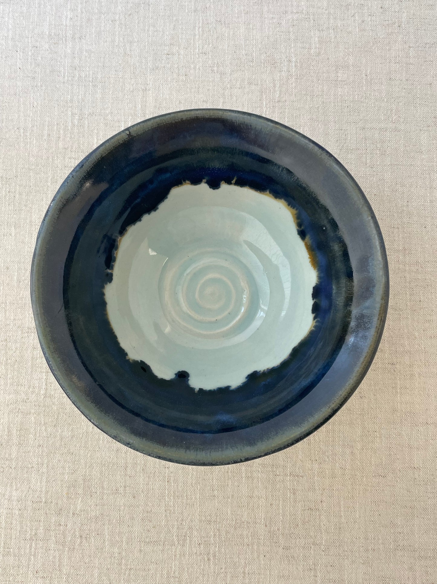 Double Blue Bowl, 6.5 inch