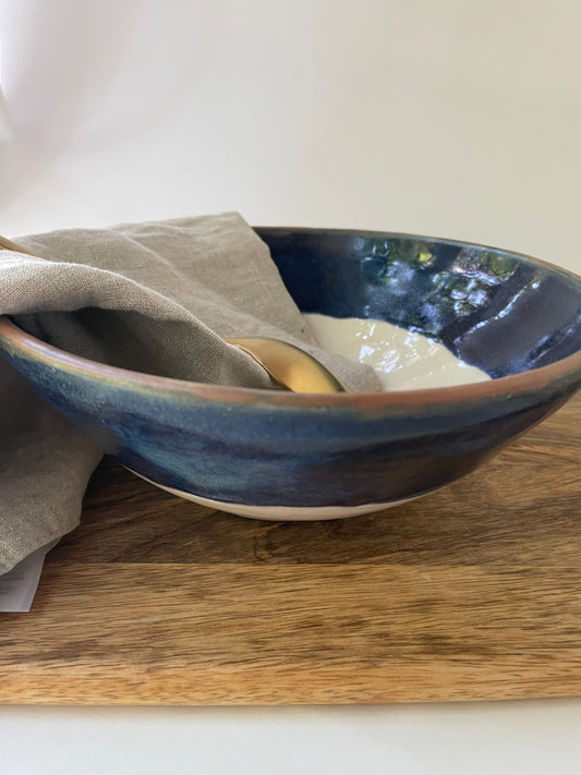 Midnight Blue Medium Serving Bowl