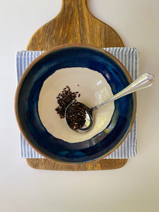 Midnight Blue Medium Serving Bowl