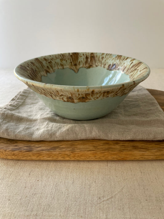 Blue and Birch Bowl, 7 inch