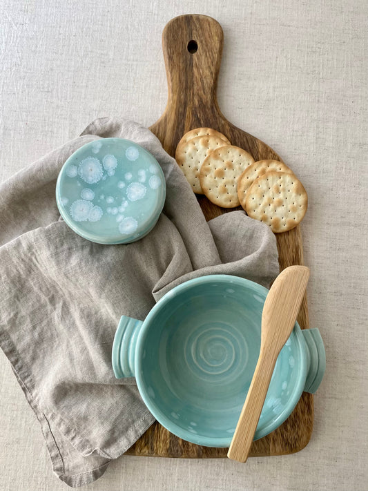 Turquoise with Crystals Brie Baker
