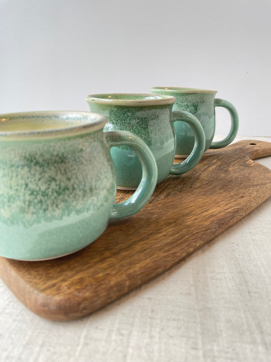 Dappled Green Mug