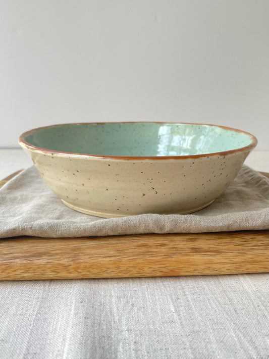 Turquoise Speckled Clay "Blate"