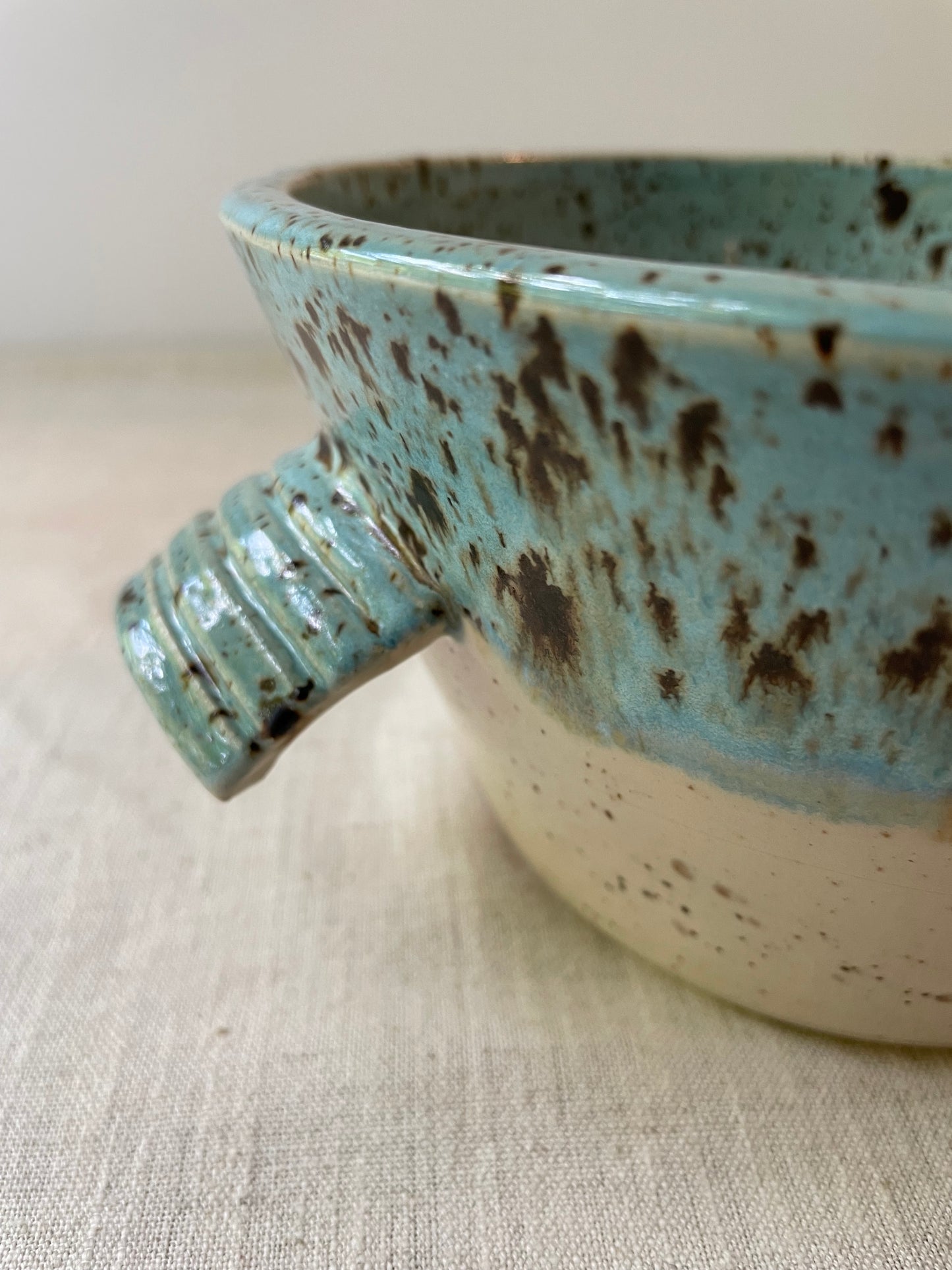 Cerulean Speckled Bread Baker