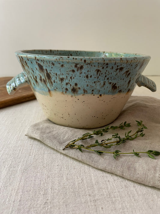 Cerulean Speckled Bread Baker