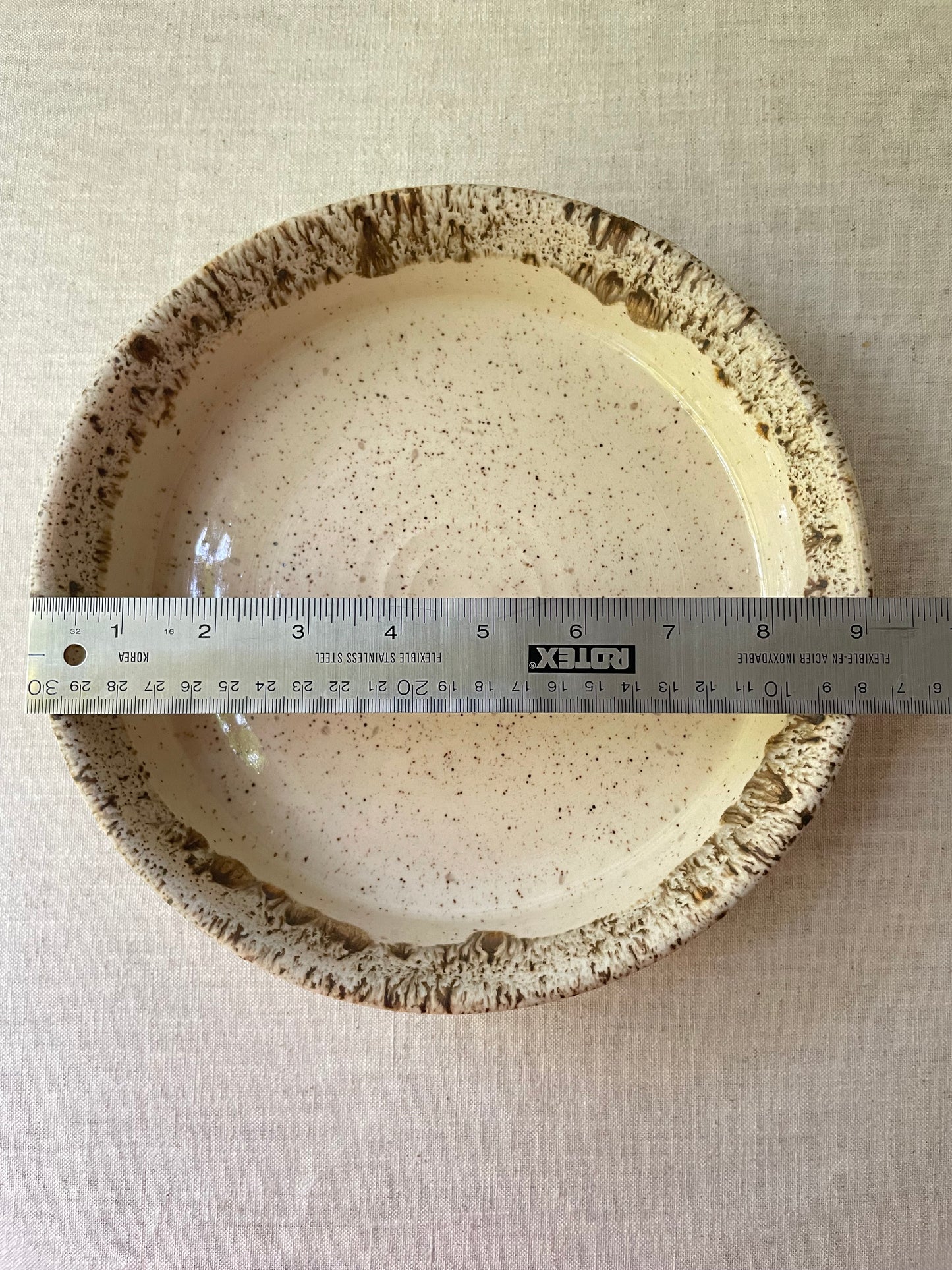 Birch Speckled Round Casserole