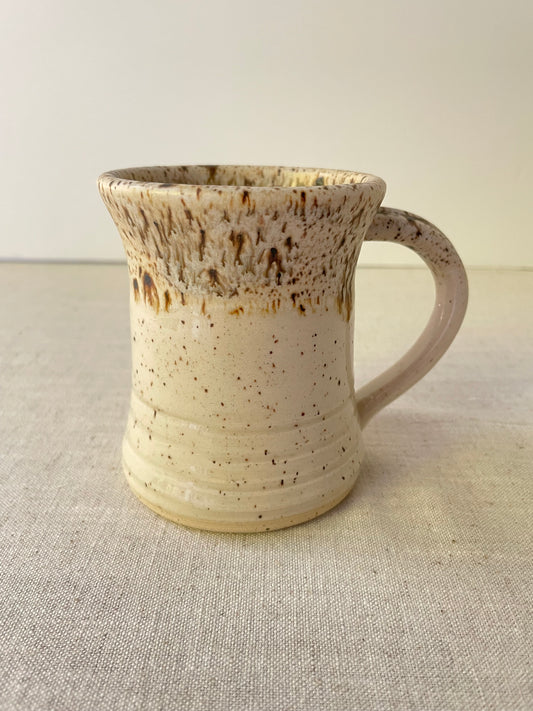Birch Speckled Mug, Flared Rim