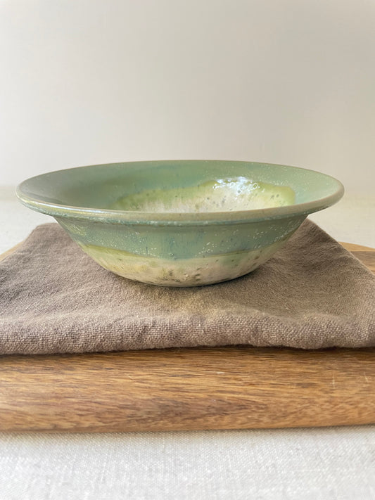 Green Ivy Bowl, 7.5 inch