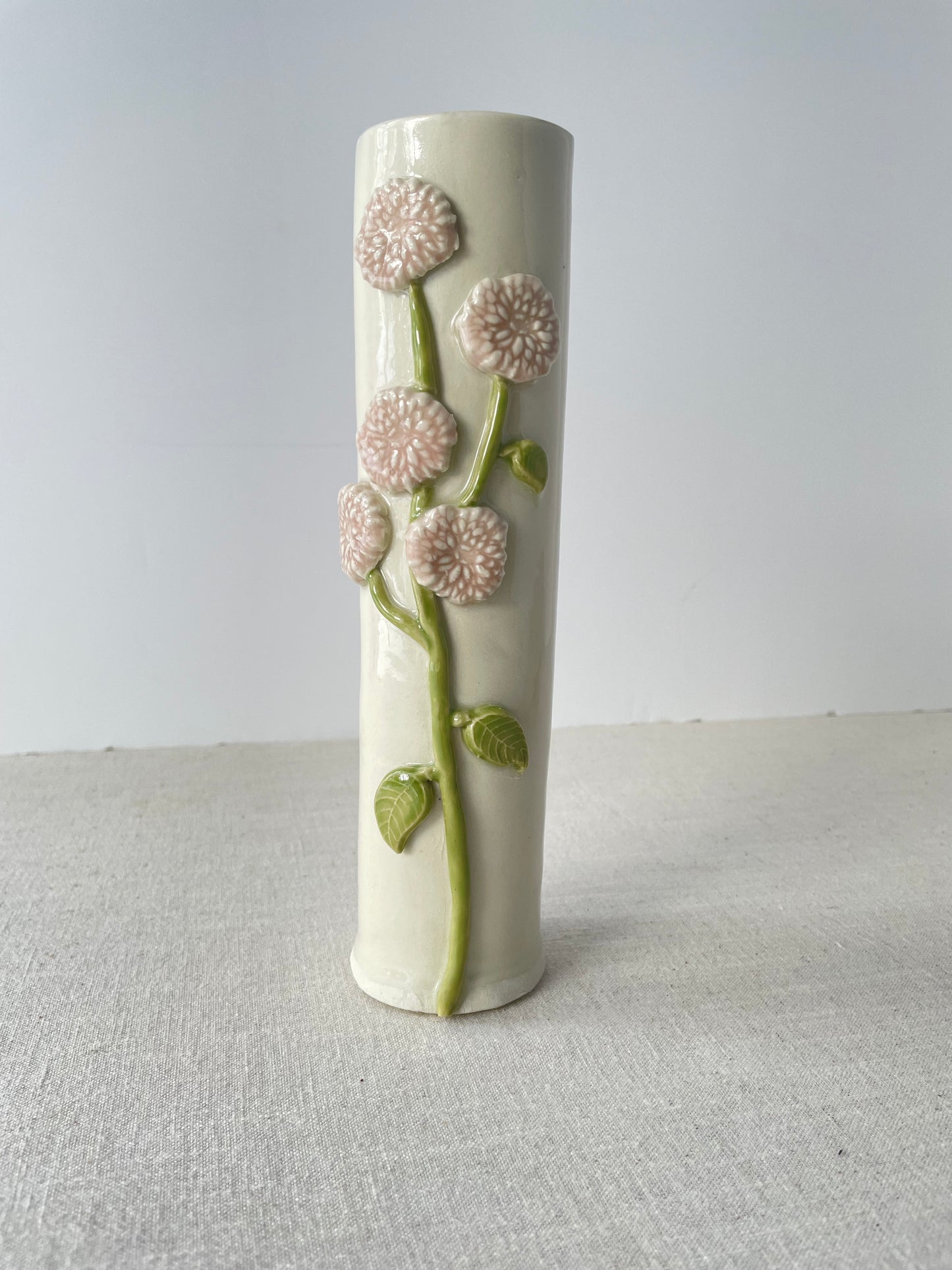 Blush Mums Vase