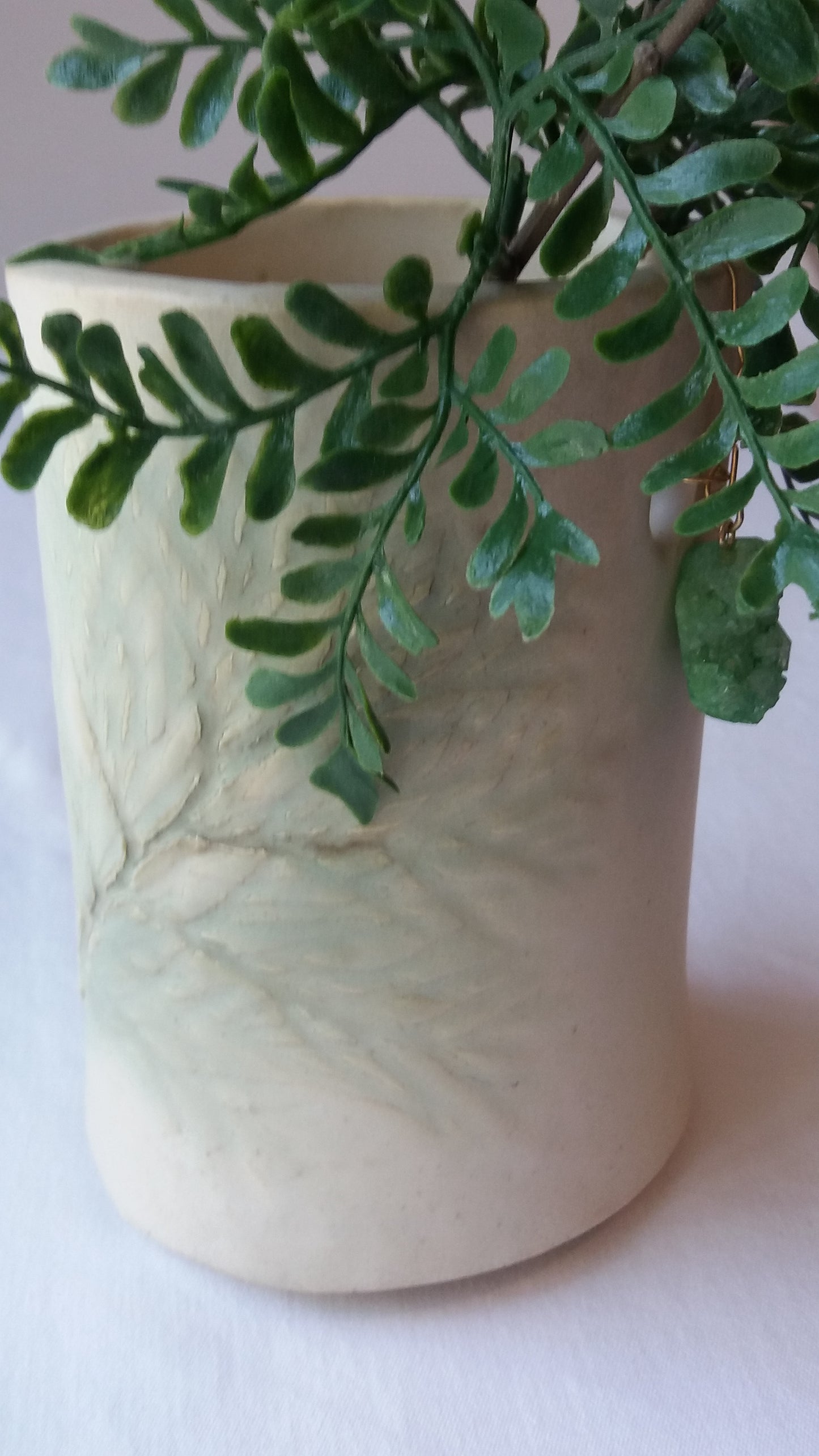 Cedar Imprint Vase