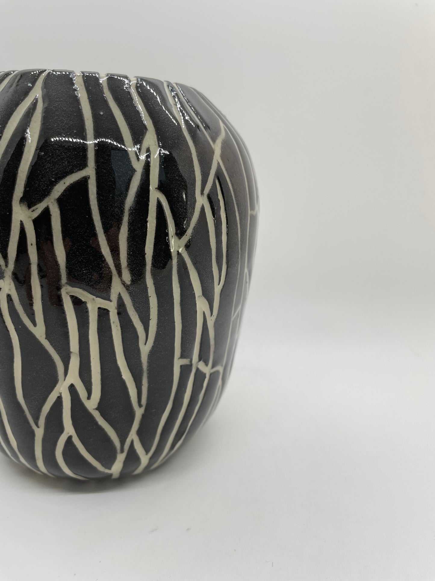 Black Bark Vase 1