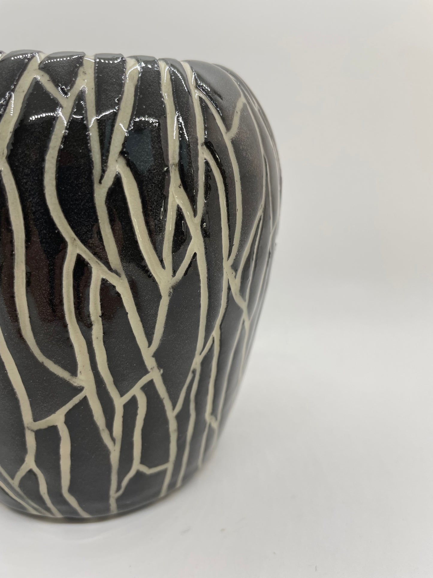 Black Bark Vase 2