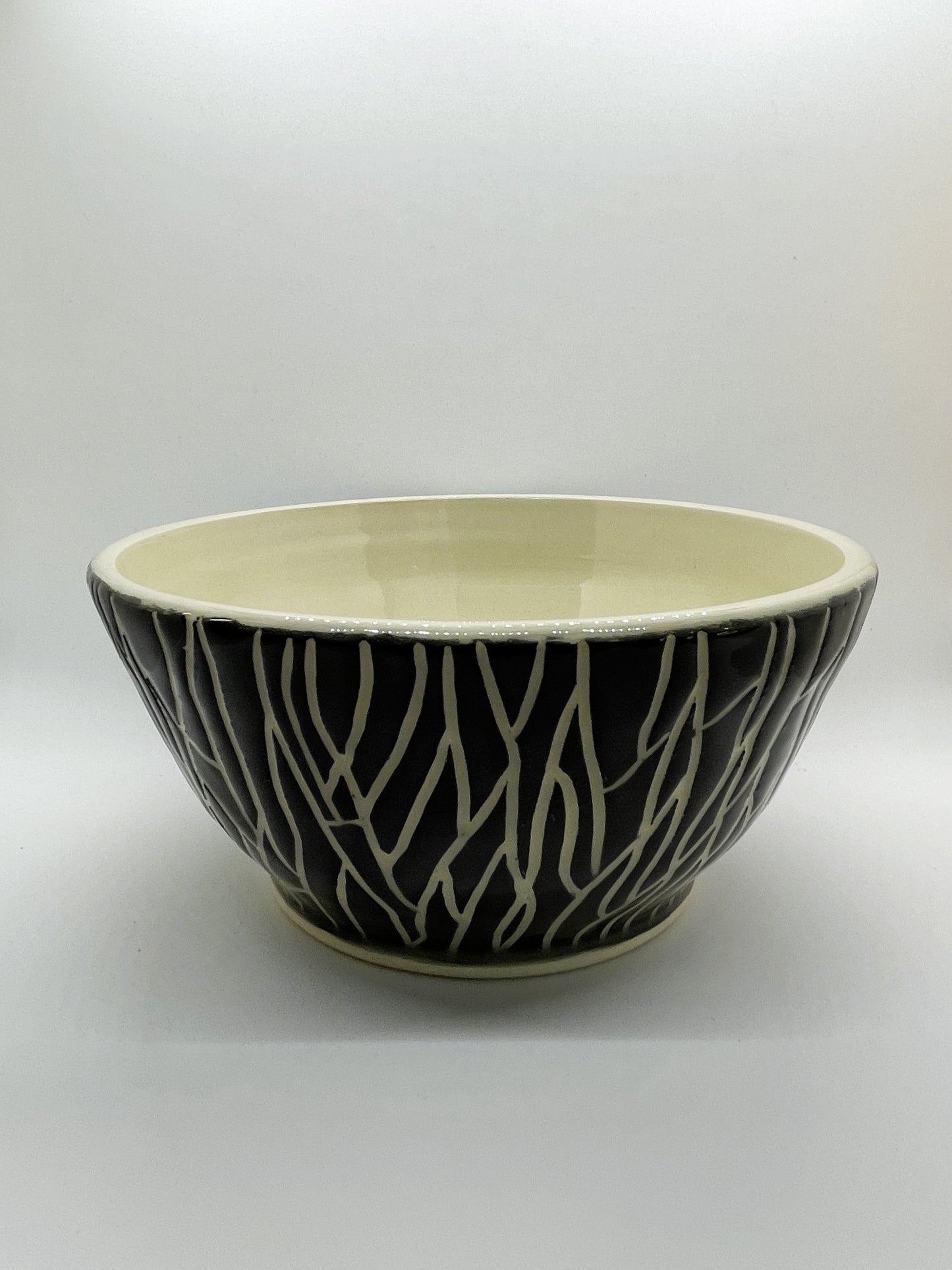 Black Bark Medium Bowl